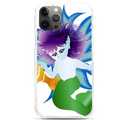 Mermaid Fantasy Undersea Merman iPhone 12 Pro max TPU UV Print Case