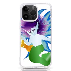 Mermaid Fantasy Undersea Merman iPhone 14 Pro Max TPU UV Print Case