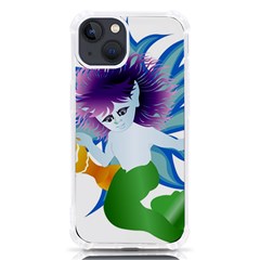 Mermaid Fantasy Undersea Merman iPhone 13 TPU UV Print Case