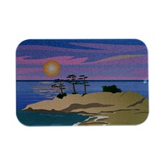 Vacation Island Sunset Sunrise Open Lid Metal Box (silver)   by Sarkoni