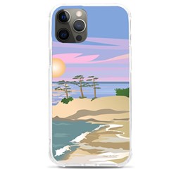 Vacation Island Sunset Sunrise Iphone 12 Pro Max Tpu Uv Print Case by Sarkoni