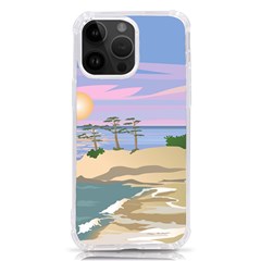 Vacation Island Sunset Sunrise Iphone 14 Pro Max Tpu Uv Print Case by Sarkoni