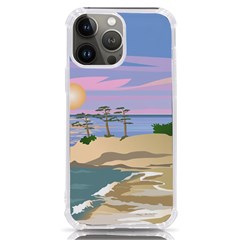 Vacation Island Sunset Sunrise Iphone 13 Pro Max Tpu Uv Print Case by Sarkoni