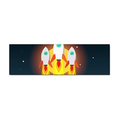 Rocket Take Off Missiles Cosmos Sticker (bumper) by Sarkoni