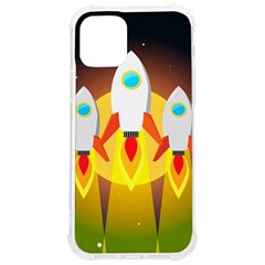 Rocket Take Off Missiles Cosmos Iphone 12/12 Pro Tpu Uv Print Case by Sarkoni