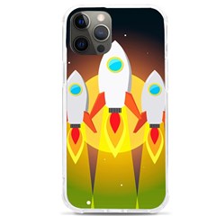 Rocket Take Off Missiles Cosmos Iphone 12 Pro Max Tpu Uv Print Case by Sarkoni