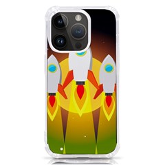 Rocket Take Off Missiles Cosmos Iphone 14 Pro Tpu Uv Print Case by Sarkoni