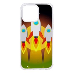 Rocket Take Off Missiles Cosmos Iphone 14 Pro Max Tpu Uv Print Case by Sarkoni