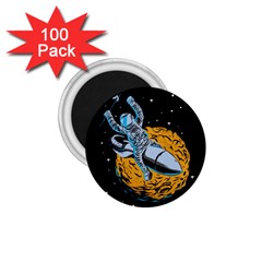 Astronaut Planet Space Science 1 75  Magnets (100 Pack)  by Sarkoni