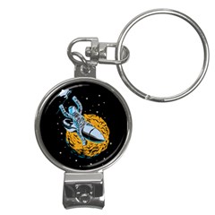 Astronaut Planet Space Science Nail Clippers Key Chain