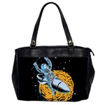 Astronaut Planet Space Science Oversize Office Handbag (2 Sides) Front