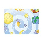 Science Fiction Outer Space Premium Plush Fleece Blanket (Mini) 35 x27  Blanket Front