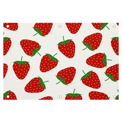 Seamless Pattern Fresh Strawberry Banner And Sign 6  X 4  by Sarkoni