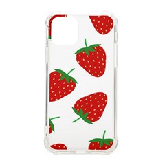 Seamless Pattern Fresh Strawberry Iphone 11 Pro 5 8 Inch Tpu Uv Print Case by Sarkoni