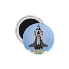 Rocket Shuttle Spaceship Science 1.75  Magnets