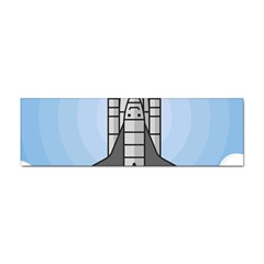 Rocket Shuttle Spaceship Science Sticker (Bumper)