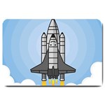 Rocket Shuttle Spaceship Science Large Doormat 30 x20  Door Mat