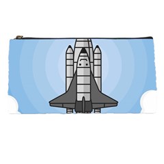 Rocket Shuttle Spaceship Science Pencil Case by Sarkoni