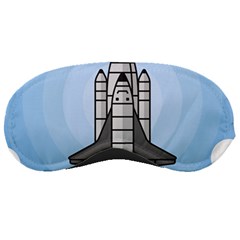 Rocket Shuttle Spaceship Science Sleep Mask