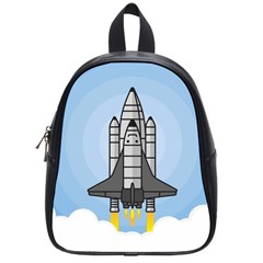 Rocket Shuttle Spaceship Science School Bag (Small)