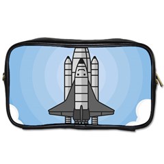 Rocket Shuttle Spaceship Science Toiletries Bag (One Side)