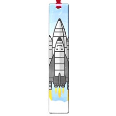 Rocket Shuttle Spaceship Science Large Book Marks