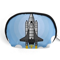 Rocket Shuttle Spaceship Science Accessory Pouch (Medium)