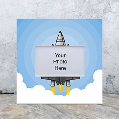 Rocket Shuttle Spaceship Science White Box Photo Frame 4  x 6 