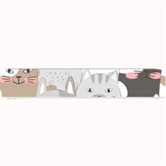 Cute Cats Seamless Pattern Small Bar Mat by Sarkoni