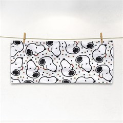 Dog Pattern Hand Towel by Sarkoni