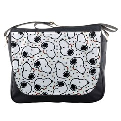 Dog Pattern Messenger Bag by Sarkoni