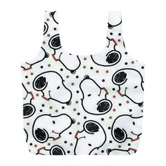 Dog Pattern Full Print Recycle Bag (l) by Sarkoni