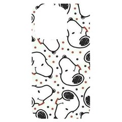 Dog Pattern Iphone 14 Pro Black Uv Print Case by Sarkoni