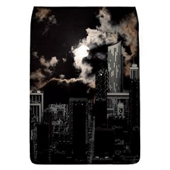 City Night Moon Skyline Skyscraper Removable Flap Cover (l) by Grandong