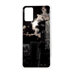 City Night Moon Skyline Skyscraper Samsung Galaxy S20plus 6 7 Inch Tpu Uv Case by Grandong