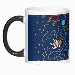 Cat Cosmos Cosmonaut Rocket Morph Mug by Grandong