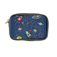 Cat Cosmos Cosmonaut Rocket Coin Purse by Grandong