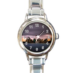 Sydney Australia Travel Oceania Round Italian Charm Watch by Grandong