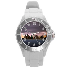 Sydney Australia Travel Oceania Round Plastic Sport Watch (l) by Grandong