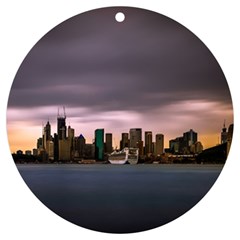 Sydney Australia Travel Oceania Uv Print Acrylic Ornament Round by Grandong