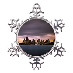 Sydney Australia Travel Oceania Metal Large Snowflake Ornament by Grandong