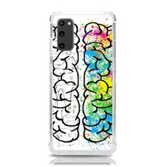 Brain Mind Psychology Idea Drawing Samsung Galaxy S20 6 2 Inch Tpu Uv Case by Grandong