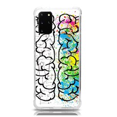 Brain Mind Psychology Idea Drawing Samsung Galaxy S20plus 6 7 Inch Tpu Uv Case by Grandong