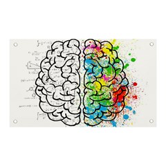 Brain Mind Psychology Idea Drawing Banner And Sign 5  X 3  by Grandong