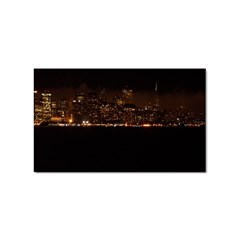 San Fransisco Usa California Water Sticker (rectangular) by Grandong