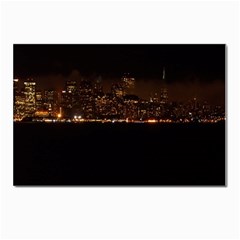 San Fransisco Usa California Water Postcard 4 x 6  (pkg Of 10) by Grandong