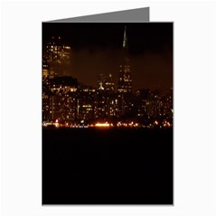 San Fransisco Usa California Water Greeting Card by Grandong