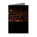 San Fransisco Usa California Water Mini Greeting Card Left