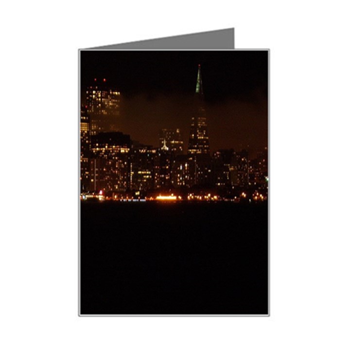 San Fransisco Usa California Water Mini Greeting Card