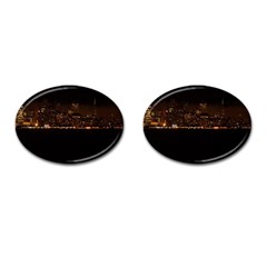 San Fransisco Usa California Water Cufflinks (oval) by Grandong